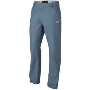 Oakley Men's Gray Straight Leg Golf Pants - 38x32